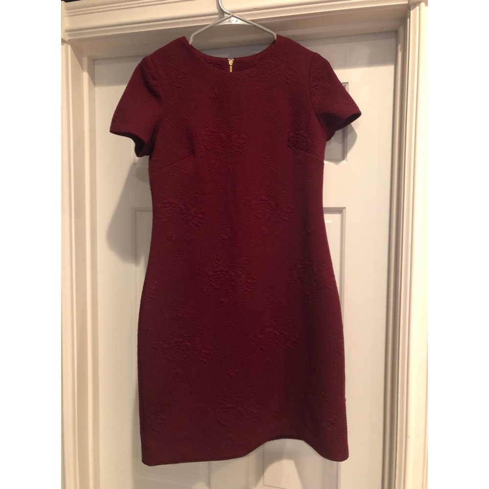 Burgundy Calvin Klein Dress